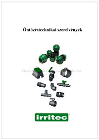 Irritec-öntözőrendszer-szerelvény-katalógus